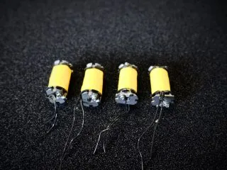Chokes and inductors with insulated windings and lead wires